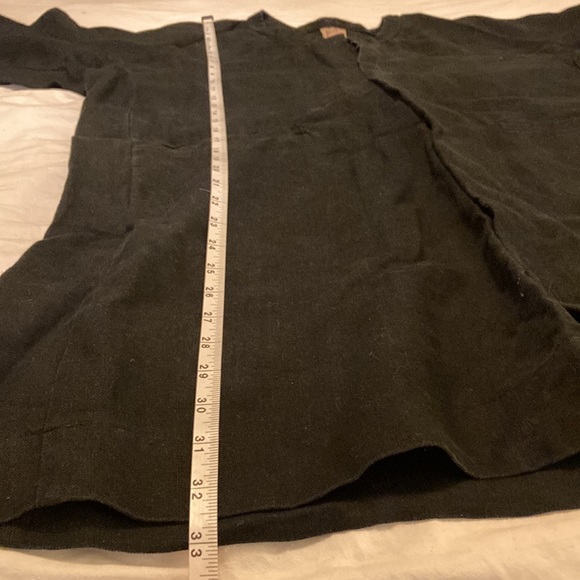 Hoibo Linen Mini Dress (Black) - Picture 8 of 10